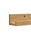Estante para cuadros AVNEDE 60x7 roble Estante para cuadros AVNEDE 60x7 roble