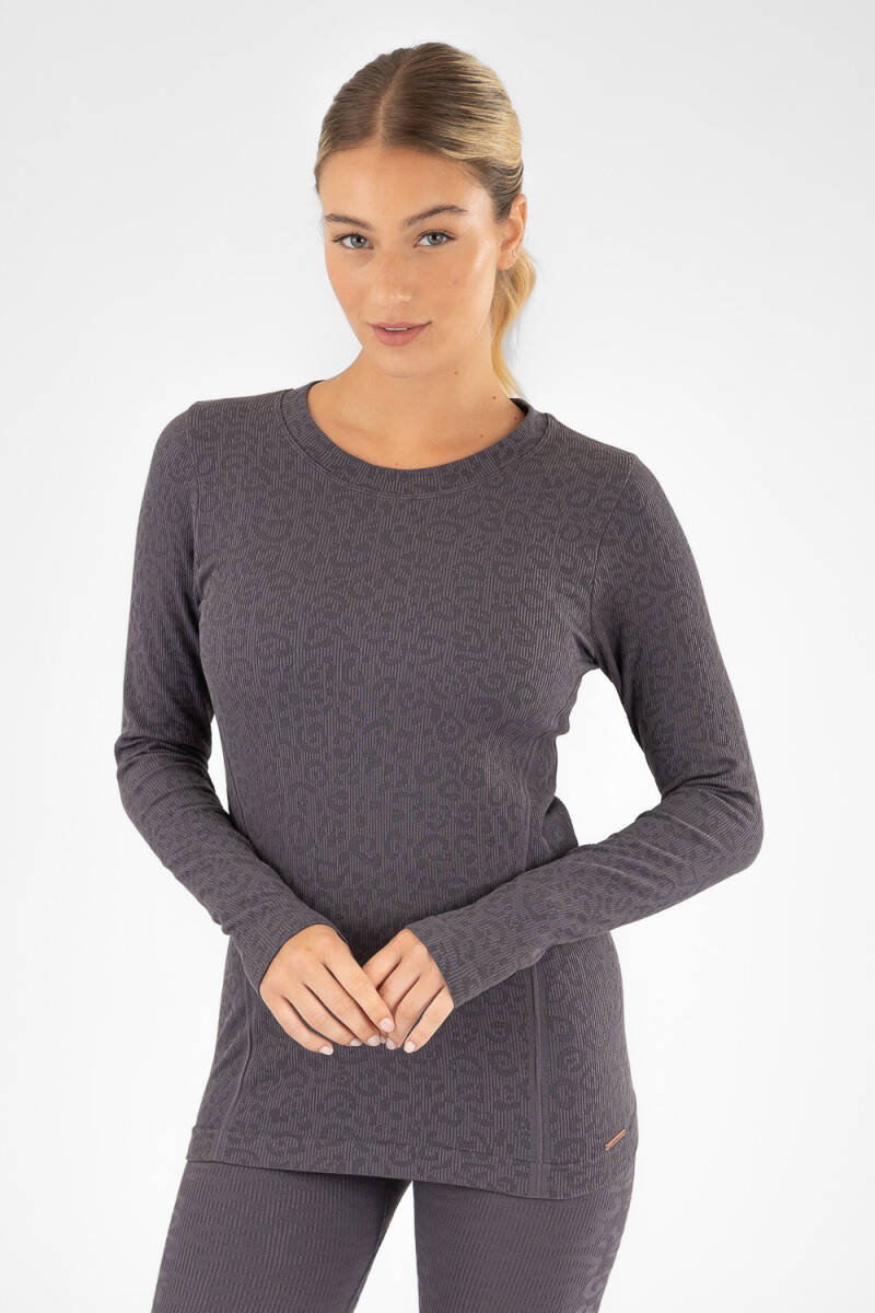Remera seamless comfortfree Gris