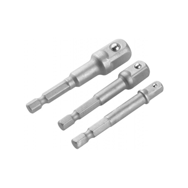 ADAPTADOR ENC. 1/4 P/DADOS 1/4"-3/8" - 1/2" TOLSEN Adaptador Enc. 1/4 P/dados 1/4"-3/8" - 1/2" Tolsen