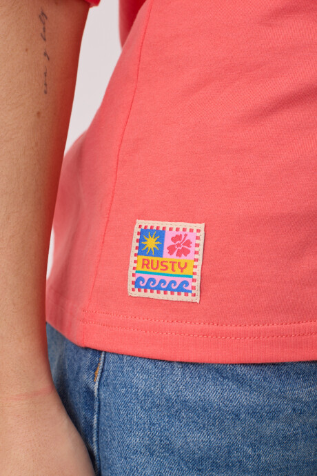 T-SHIRT TUITO RUSTY Coral