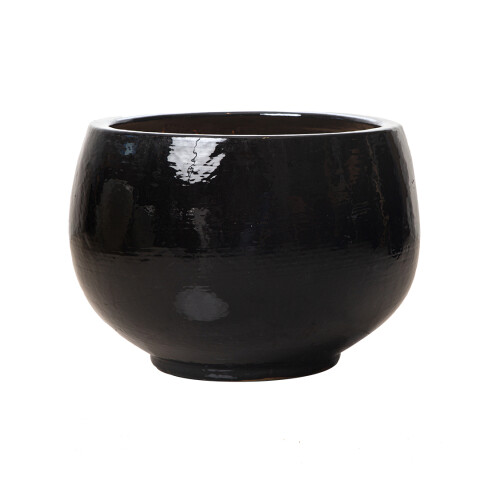 Macetero Zen Negro bajo