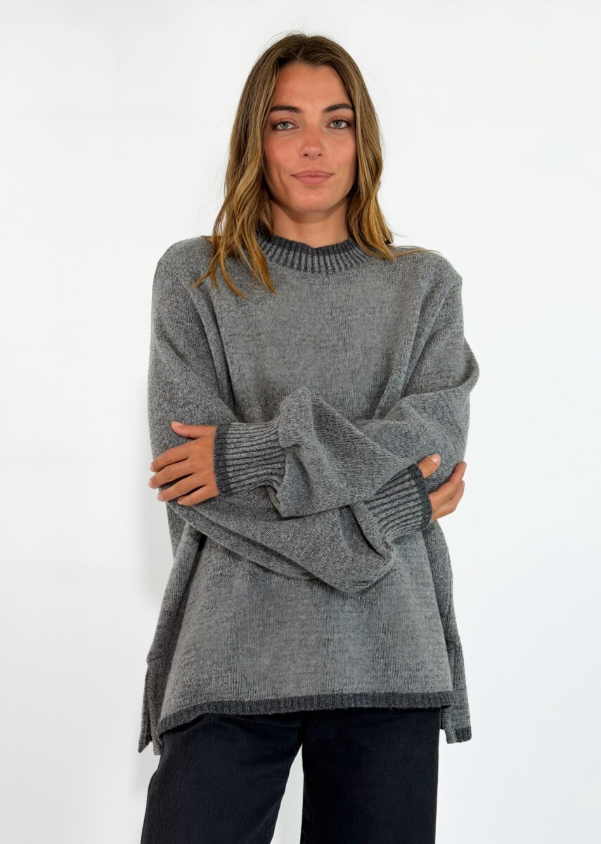 SWEATER BRUMA - GRIS OSCURO 