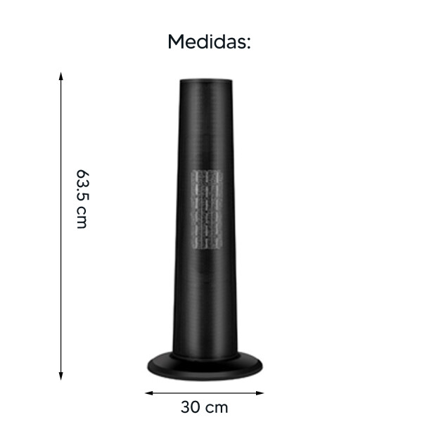 Calentador Torre Kassel 2000w Ks-ct77b Oscilación CALENTADOR KASSEL DE TORRE KS-CT77B
