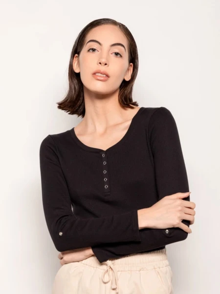 T-SHIRT D.CASSIN DARIN NEGRO