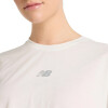 Remera New Balance Drapey Relaxed Beige