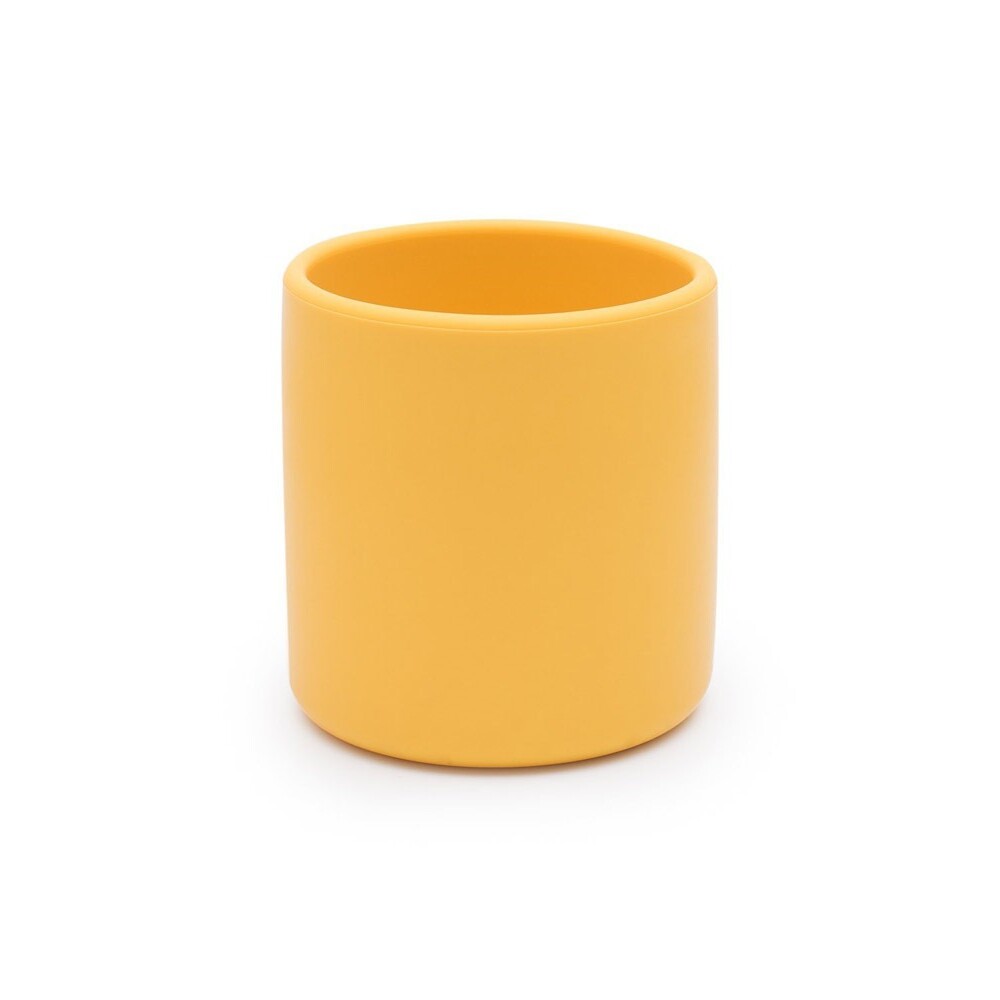 vaso silicona BLW mostaza