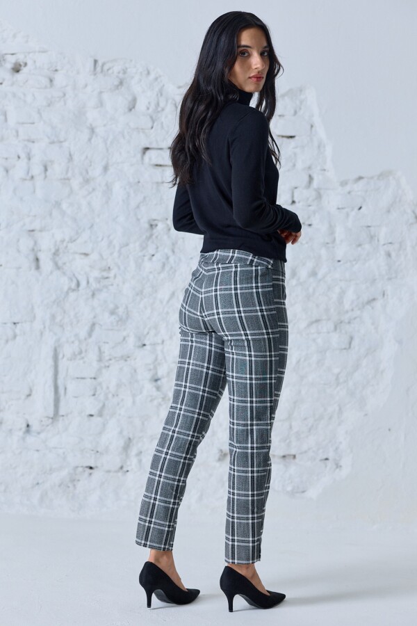 Pantalon Lurex NEGRO/BLANCO