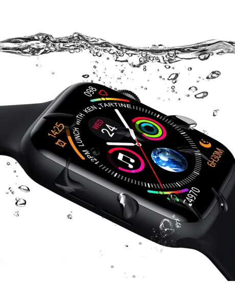 Reloj smartwatch T500+ Pro resistente al agua Rosa
