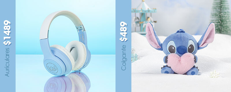 Stitch auriculares y colgante
