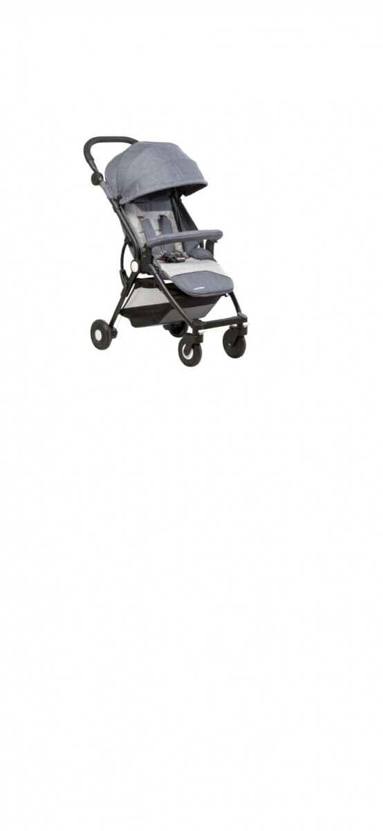 Coche Nik con capota de lluvia - grey 