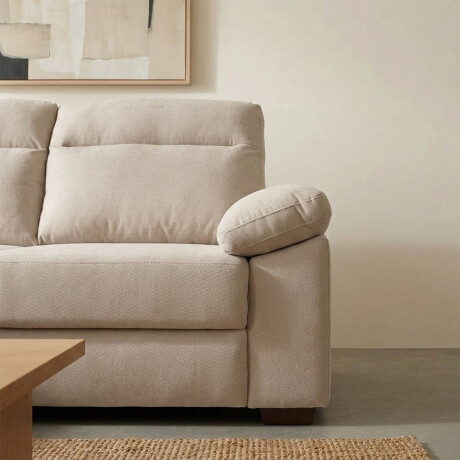 Rinconera Owen - Tela Microfibra - Chaise izquierdo 12072 (Beige)