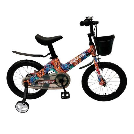 Bicicleta Infantil Okan Magnesio Rodado 16 con rueditas 001