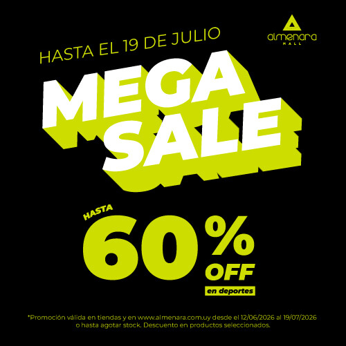 MEGA SALE HASTA 19/07