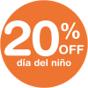 Promo niño Ago - Juguetes - 20%
