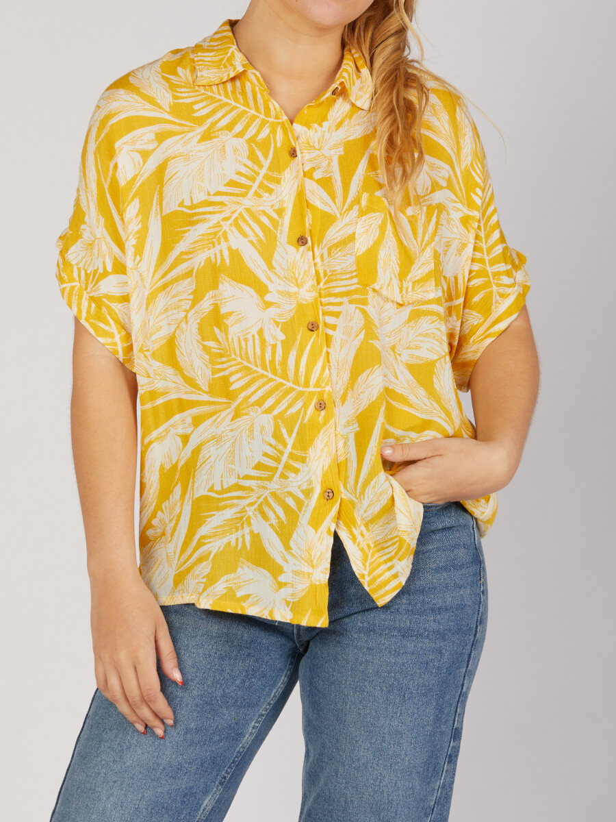 CAMISA CATARINA RUSTY - Amarillo 