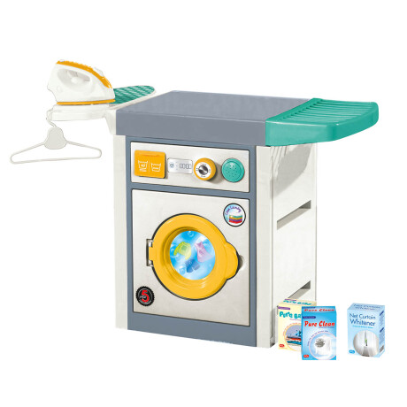 Lavarropas Europeo Completo Juguete Infantil Plancha Lavarropas Europeo Completo Juguete Infantil Plancha
