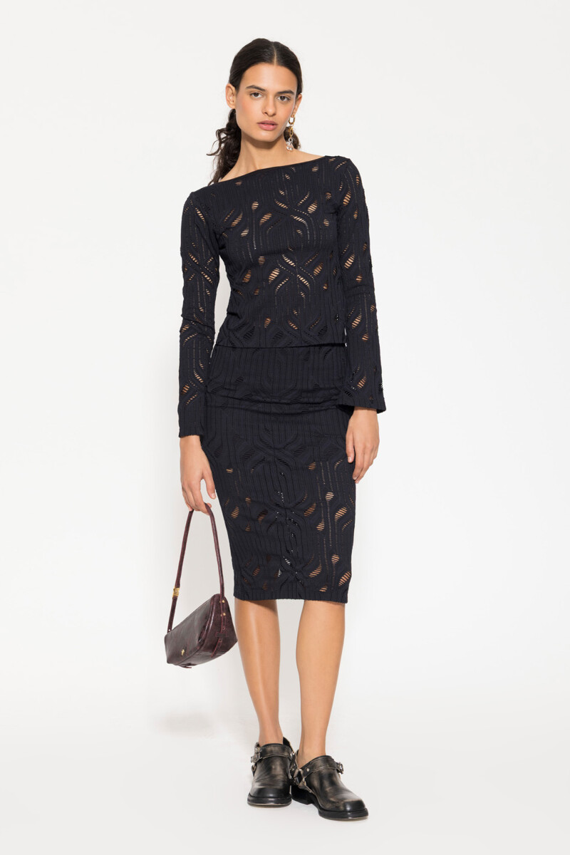 POLLERA KAIA Negro