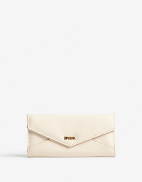 Ficheros Solapa Billetera Fichero Con Solapa - Blanco Crudo