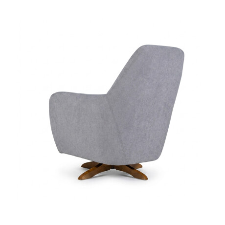 Butaca Mammy Giratoria- Tela Microfibra 10286 (Gris)