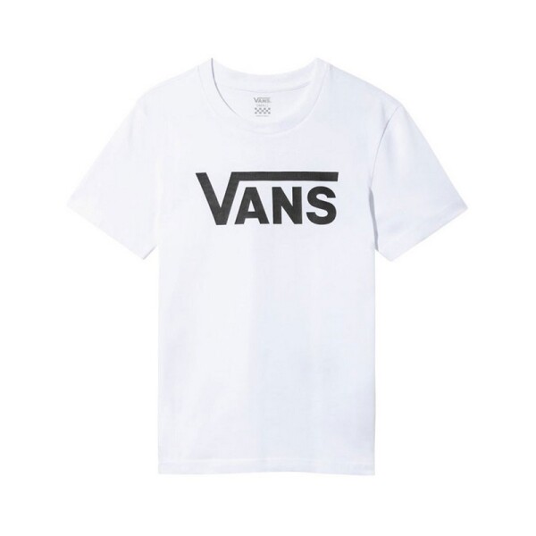 Remera Vans Flyng Crew Blanco