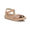 Modare Sandalia Feminino Elastico/np Floather Nature Nude