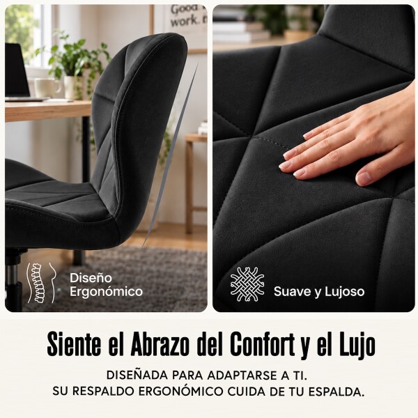 Silla Oficina Imback Escritorio Ergonomica Cuero Sintético IMBACK Color Negro Silla Oficina Imback Escritorio Ergonomica Cuero Sintético IMBACK Color Negro