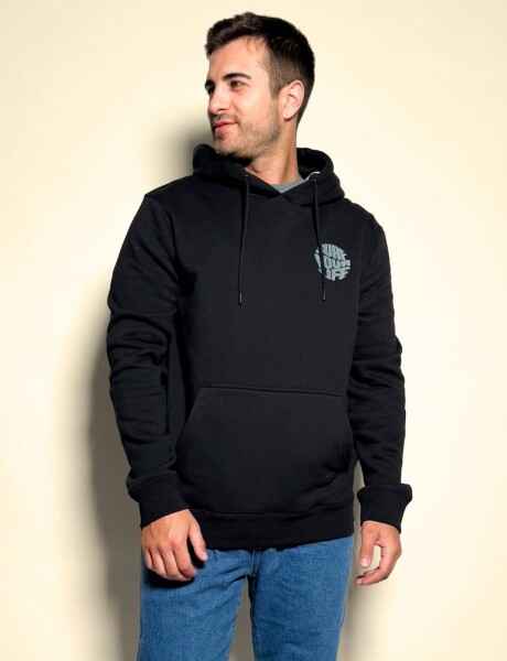 Canguro con estampas Luan Negro