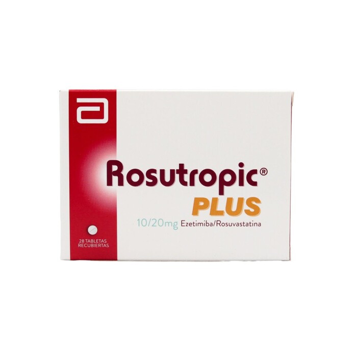ROSUTROPIC PLUS 10/20 MG. CJ X 28 TABL. única