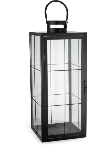 Farol VILLADS A20xL20xA50cm negro Farol VILLADS A20xL20xA50cm negro