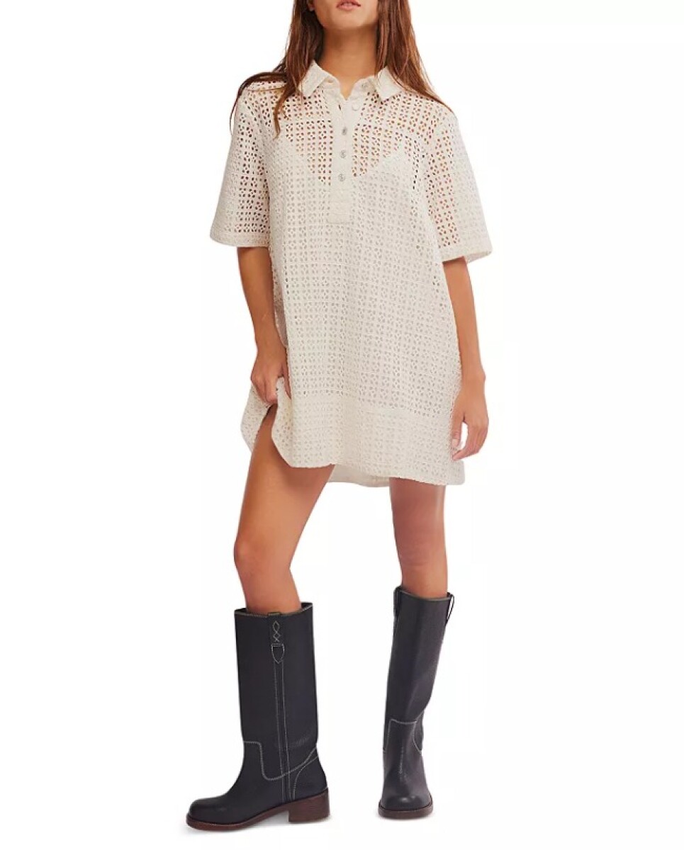 VESTIDO REMINO EYELET 