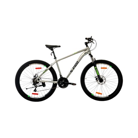 Bicicleta montaña S-PRO Zero 3 Man rodado 27.5 Shimano 21 cambios y frenos de disco Gris