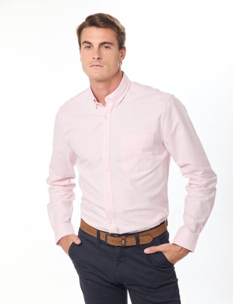 CAMISA OXFORD Rosado