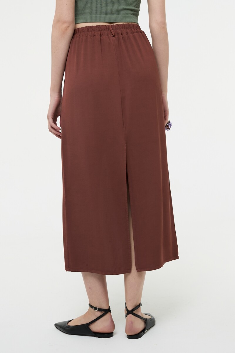 FALDA MAXI Canela