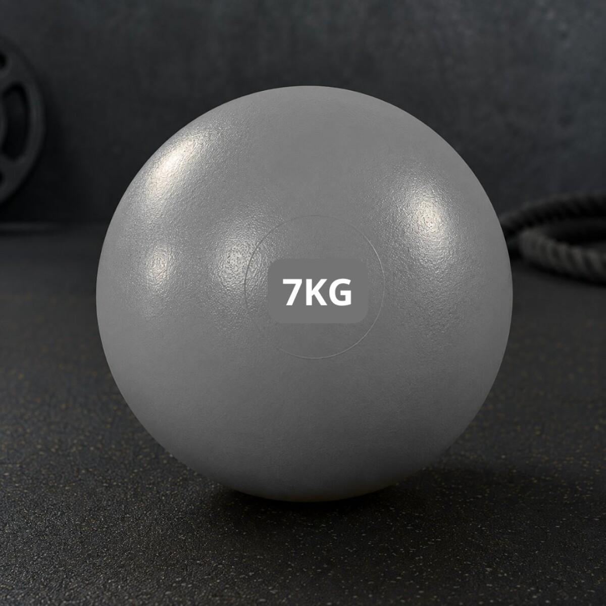 Balón Medicinal de Entrenamiento 7 kg – Gris 