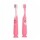 Cepillo Dental Kids 2-6 Años Suave Ventosa Con Tapa Rosa