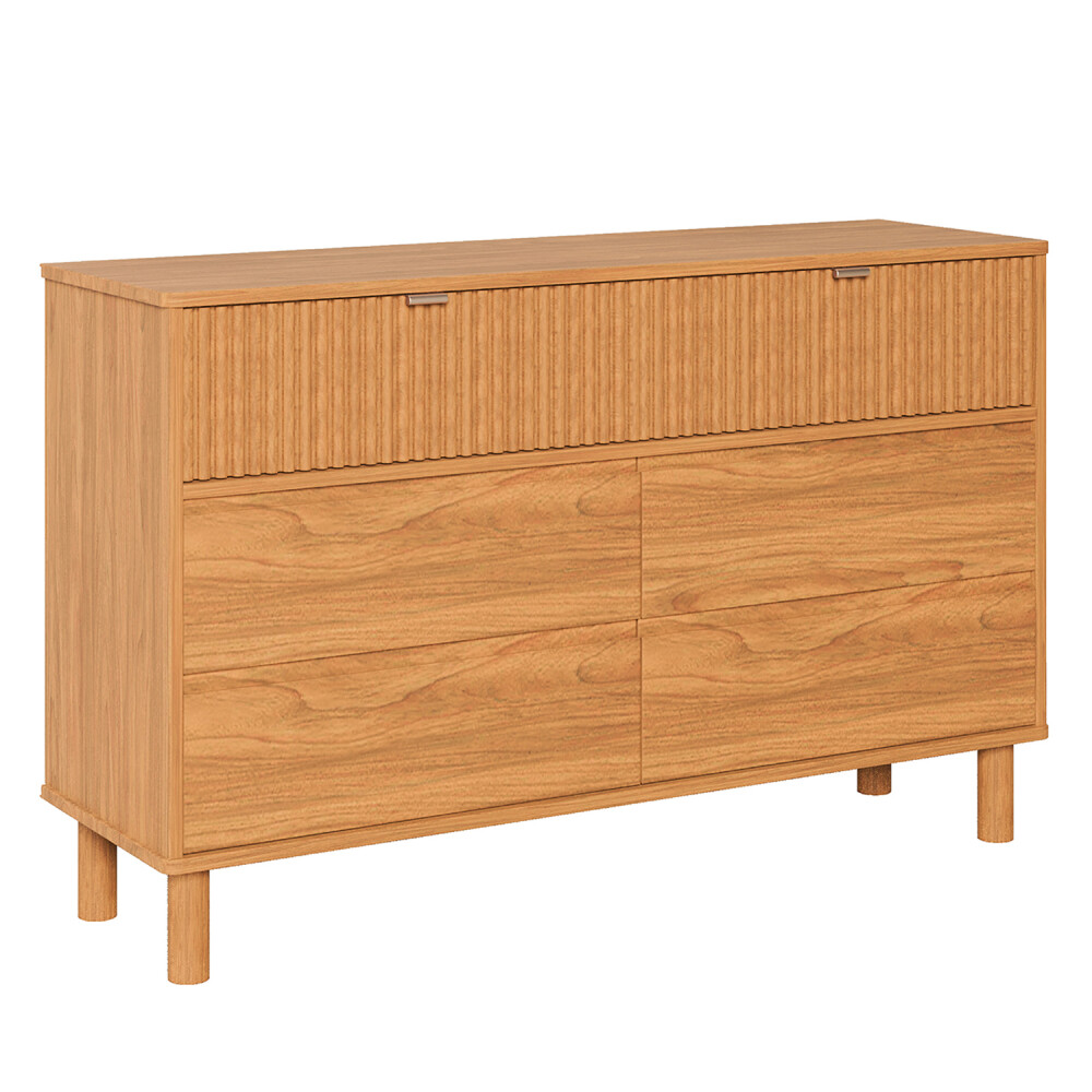 CÓMODA CAJONERA GUARDARROPA 6 CAJONES EN MADERA MACIZA CÓMODA CAJONERA GUARDARROPA 6 CAJONES EN MADERA MACIZA