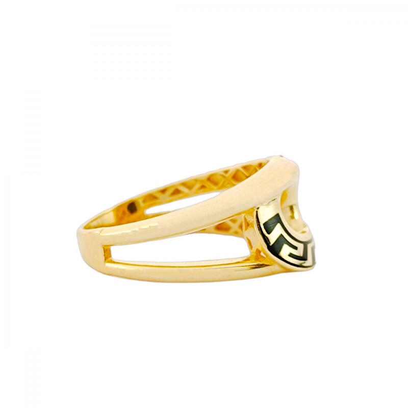 Anillo Lazo griego -Oro bajo-Sin piedra-AN8235 sinpiedra