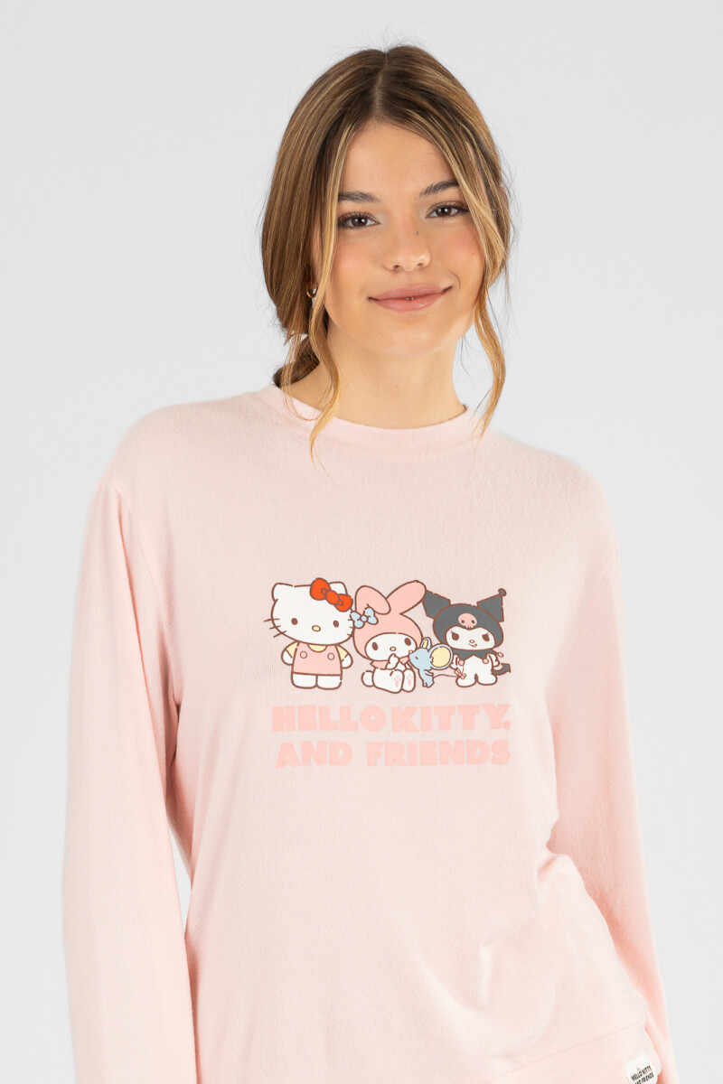 Pijama hello kitty hacci Rosado