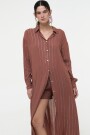 CAMISA LARGA Canela