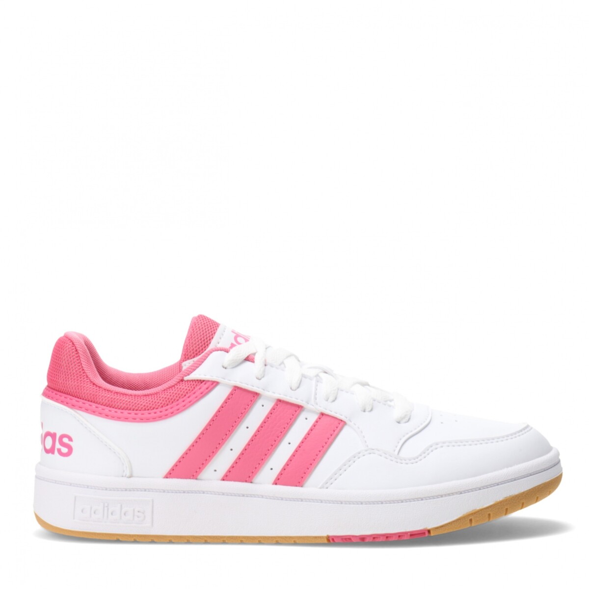 Championes de Mujer Adidas Hoops 3.0 Adidas - Blanco - Rosa 