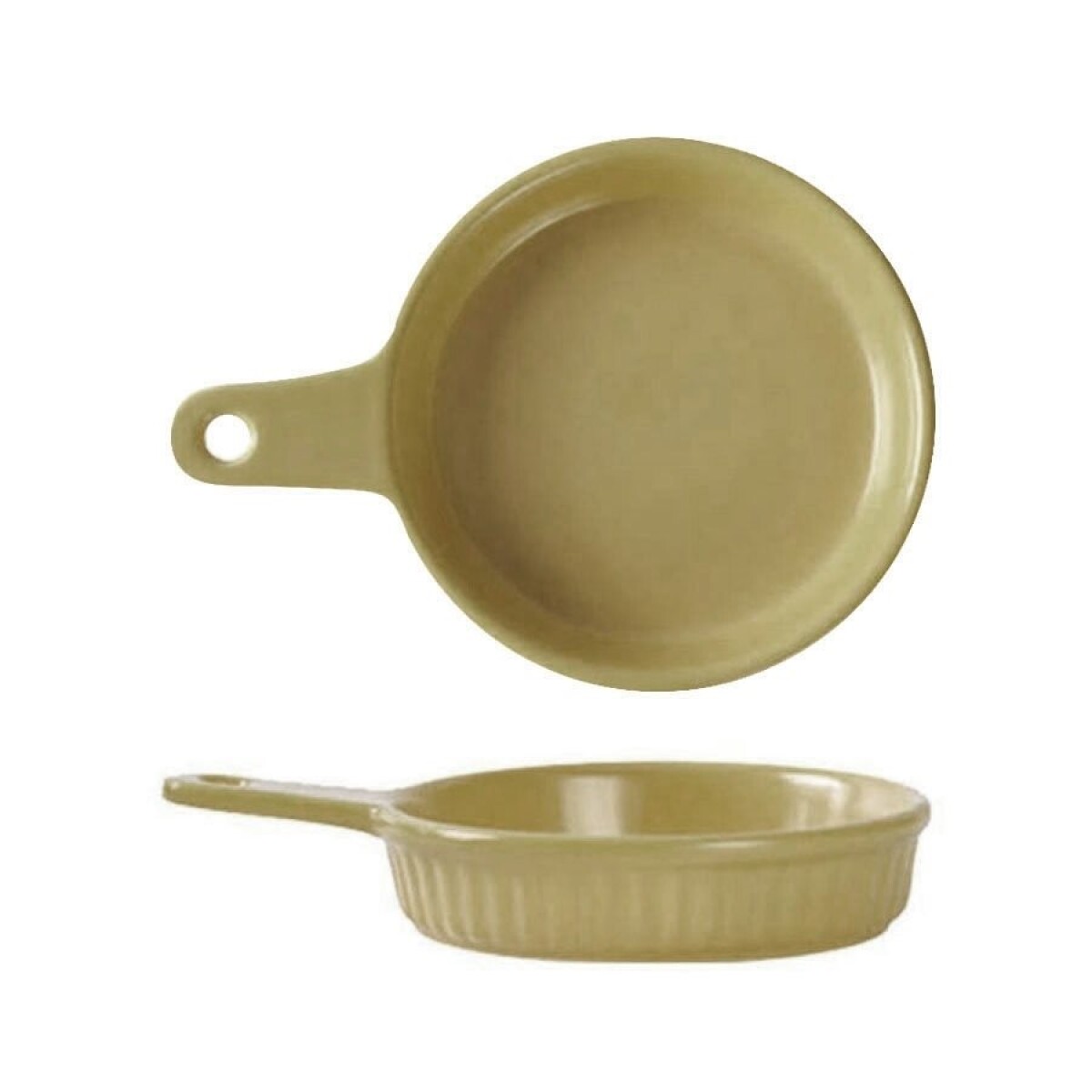 PLATO FACETADO C/MGO CERAMIC 22x17x5CM BEIGE MATE 