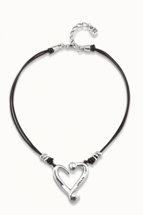 HEART PLATA / BLANCO