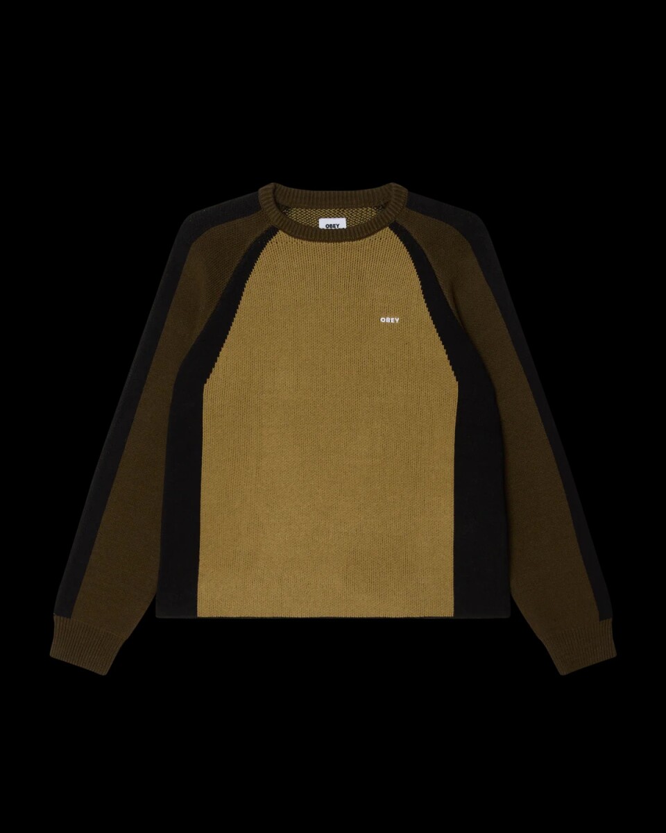 RAGLAN CREW NECK SWEATER 