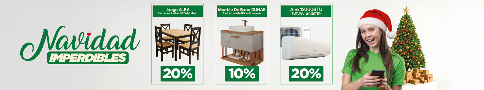 Destacados de Navidad en La Tentación con hasta 40% de descuento