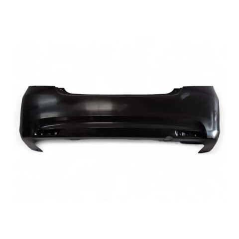 PARAGOLPE TRASERO NEGRO LISO Paragolpe Trasero Negro Liso