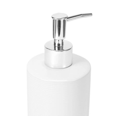 DISPENSADOR JABÓN BLANCO CERÁMICA 42878285