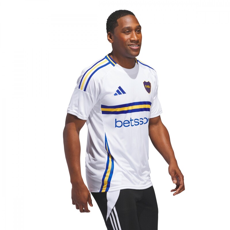Camiseta Boca Juniors Away Jersey 24/25 de Hombre Blanco