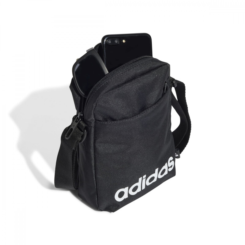Morral Adidas LINEAR ORG de Hombre - JE8341 Negro-blanco