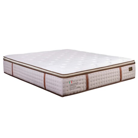COLCHÓN SUPER KING RESORTESPOCKET BLANCO BREEZE