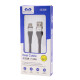 Cable Tipo C Miccell 3a 1.2m Negro Cable Tipo C Miccell 3a 1.2m Negro